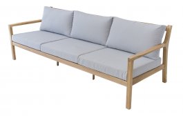 soffai teak och konstrotting