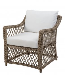 Fåtölj utomhus, konstrotting