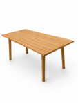 Matbord i teak