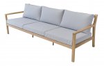 soffai teak och konstrotting