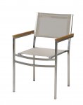 Praga stol - stol i rostfritt stål
