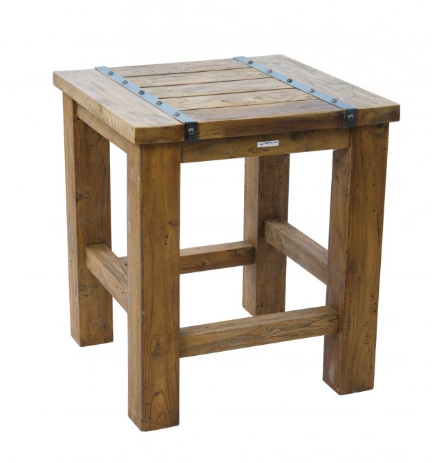 återvunnen teak - barbord