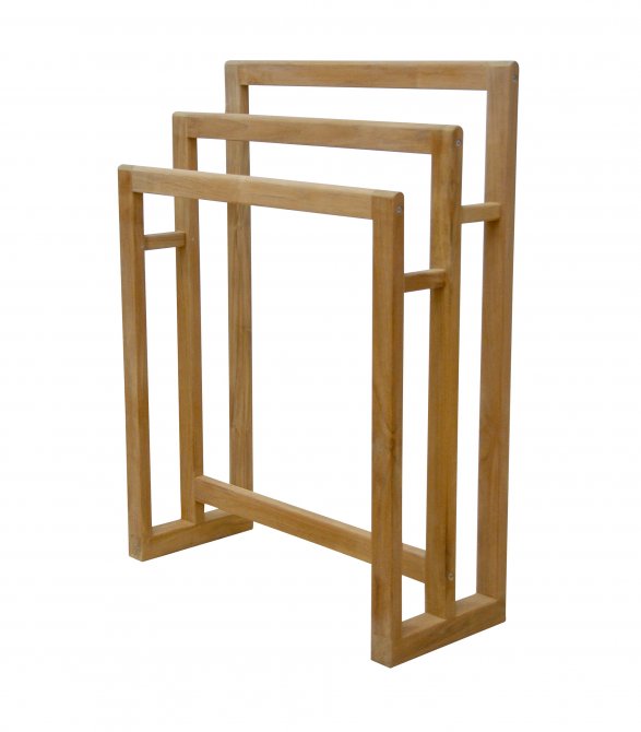 Handdukshängare teak,formlagret