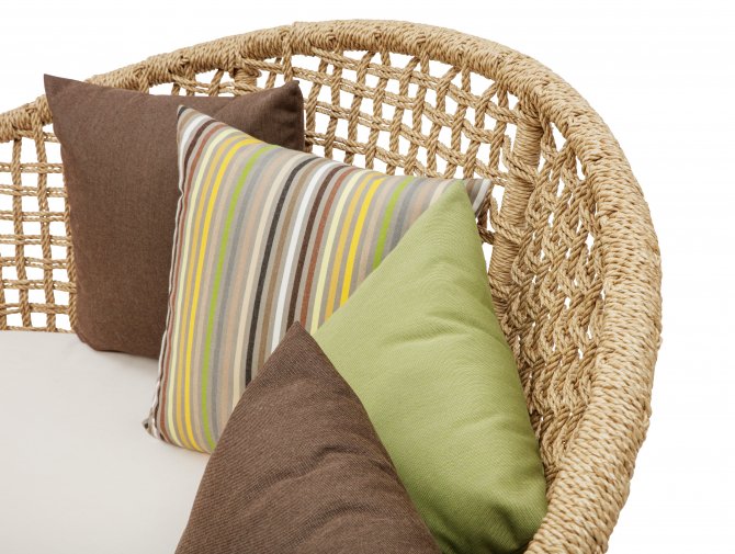 rund solsäng,sunbrella,formlagret