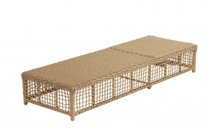 Vreta solsäng natur rep - solsäng i konstrottning