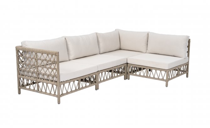 soffa i konstrotting